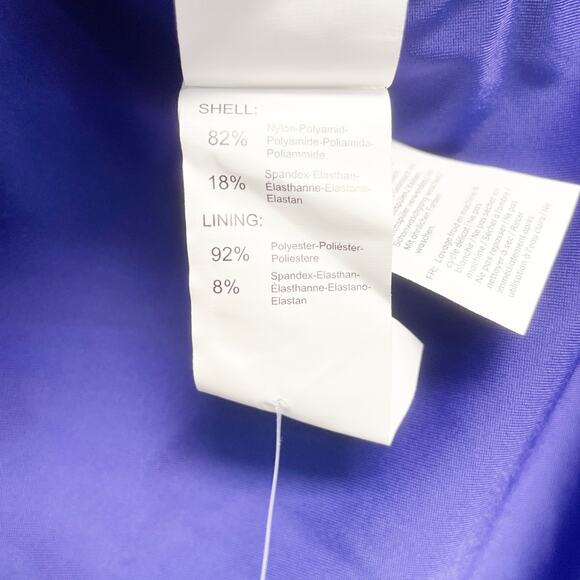 Cupshe Women's Twisted Cutout One Piece Swimsuit Blue Size Large - Picture 7 of 7